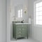 James Martin Vanities Brittany 30in Single Vanity, Smokey Celadon w/ 3 CM Carrara Marble Top 650-V30-SC-3CAR - alternate 5